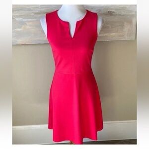The Limited Vibrant Pink Fit & Flare Mini Dress Small- Great for Valentine’s Day